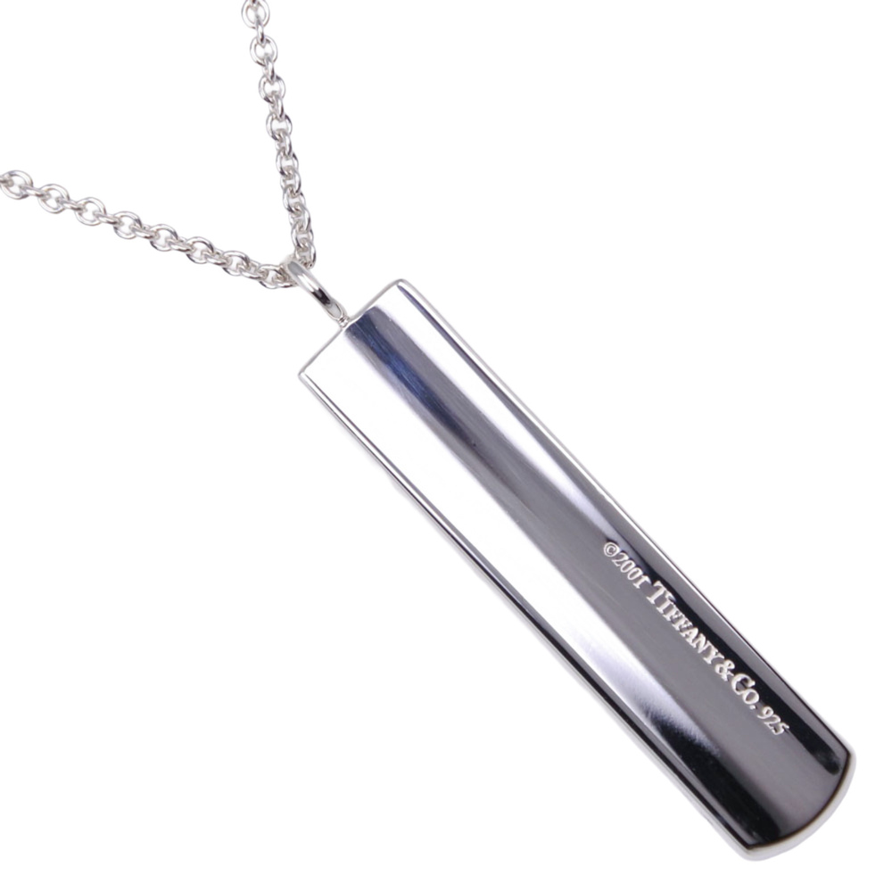 Tiffany & Co. Bar Necklace 1837, Sterling Silver 925, Approx. 11g, Unisex